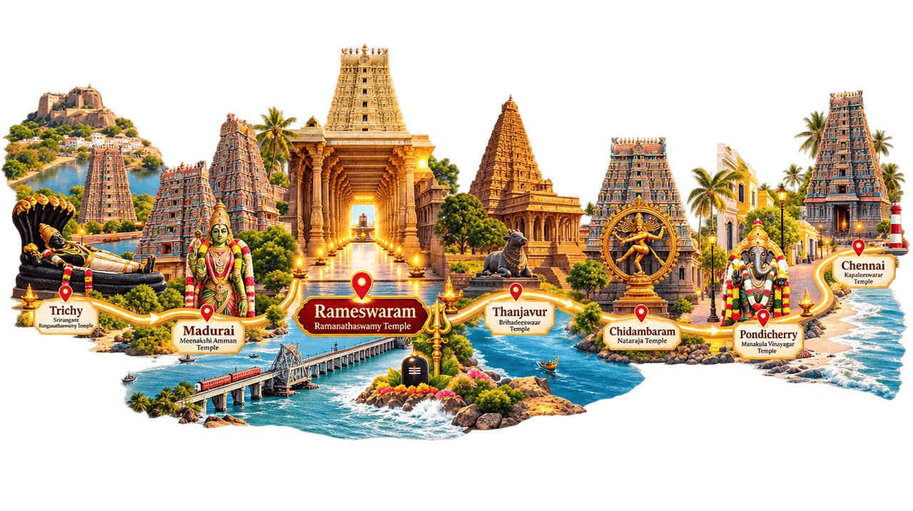 7C Life Trichy to Chennai Sacred Yatra 2026