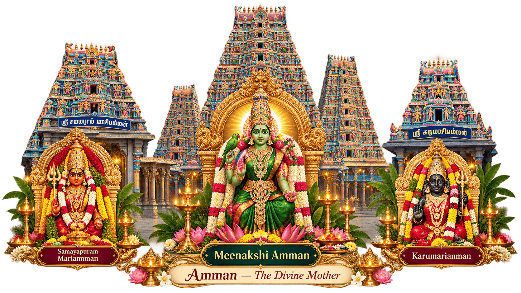 Amman temples on the Tamil Nadu Yatra